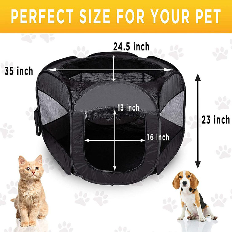 cat cage size