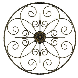 Large Round Metal Wall Art Wayfair Round Metal Wall Décor