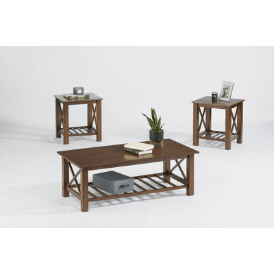 Aarni 3 Piece Coffee Table Set