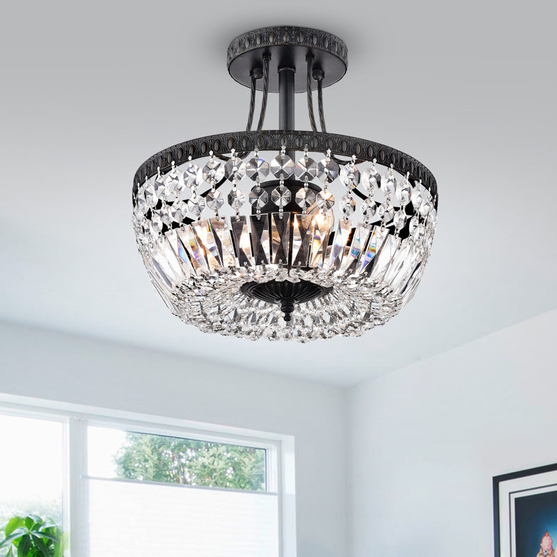 Feminine French Country Aspinwall 3 Light 11 8 Chandelier Style