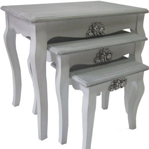 3-tlg. Satztisch-Set Roma von Château Chic
