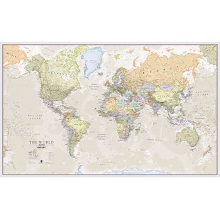 Europe Classic Tubed Wall Maps Continents National Geographic Reference Map 