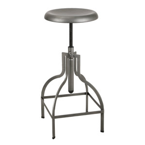 Williston Forge Elizabet Adjustable Height Bar Stool Williston Forge Elizabet Adjustable Height Bar Stool