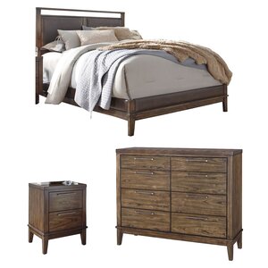 Varian Upholstered Panel Configurable Bedroom Set