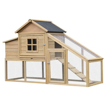 Tucker Murphy Pet Belinda Deluxe Portable Backyard Chicken Coop With