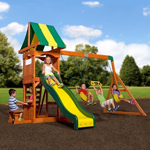 View Weston All Cedar Swing Set Span Class productcard Bymanufacturer by