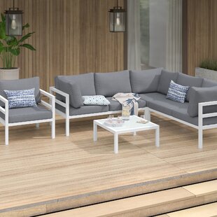 View Lorentz 5 Piece Sectional Set with