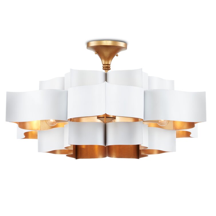 currey grand lotus chandelier