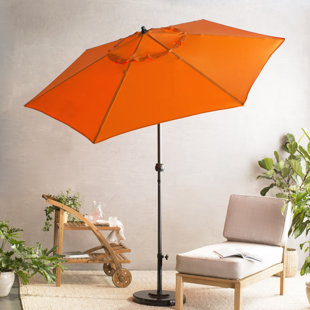 Orange Patio Umbrellas You Ll Love In 2020 Wayfair Orange Patio Umbrellas You Ll Love In