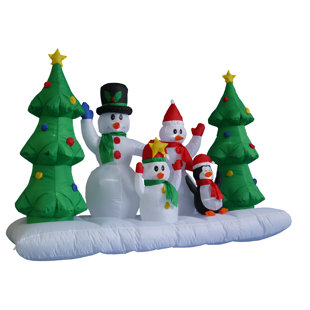 Outdoor Inflatable Snow Globes Wayfair