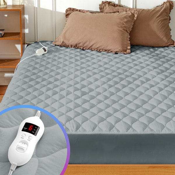 Heated mattress pad king dual control Clearance