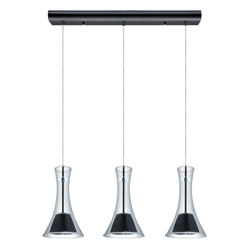Brayden Studio Amanda 3 - Light Kitchen Island Linear LED ...