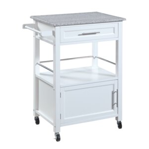 Fraizer Kitchen Cart with Granite Top