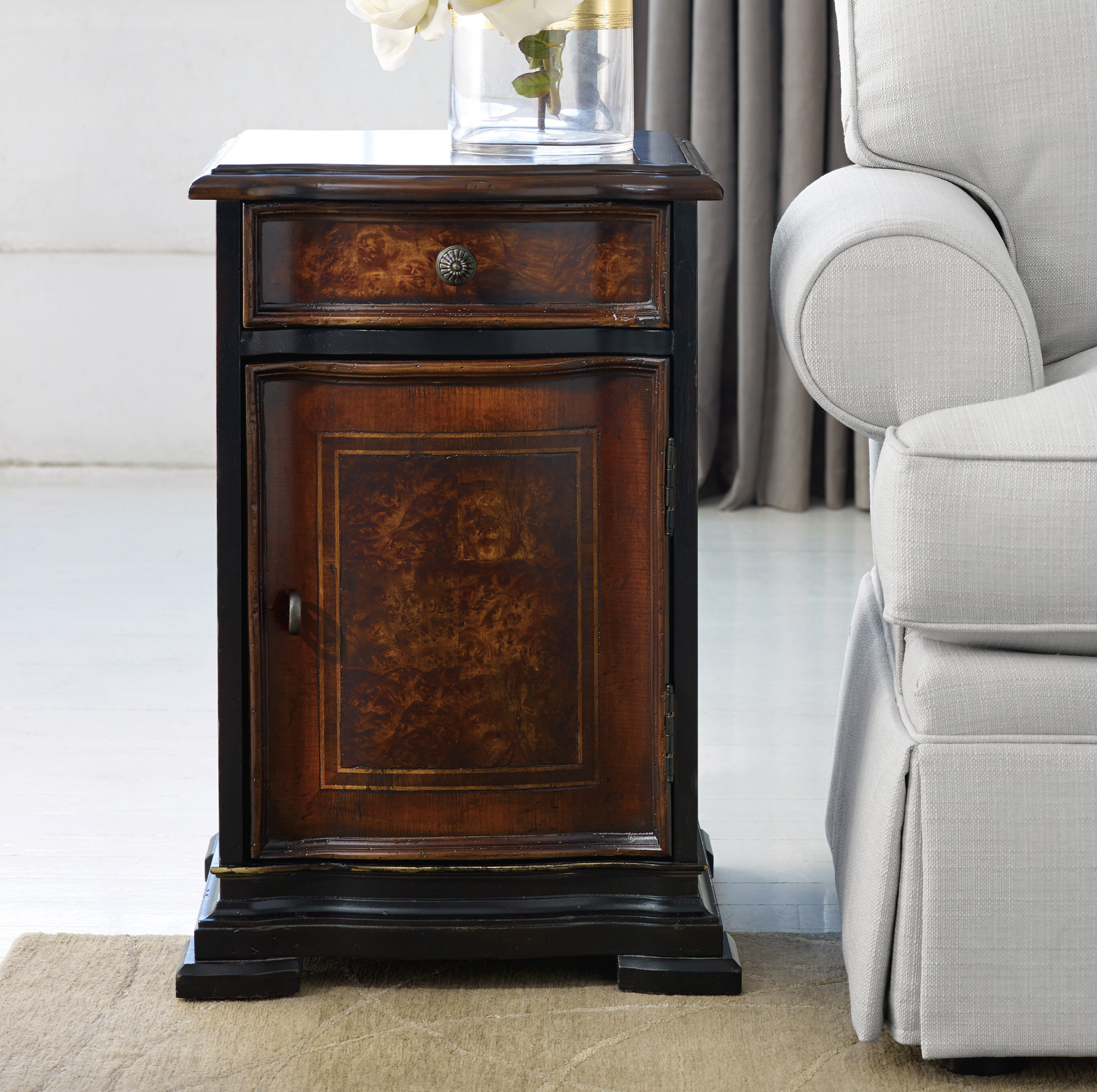 chairside chest end table