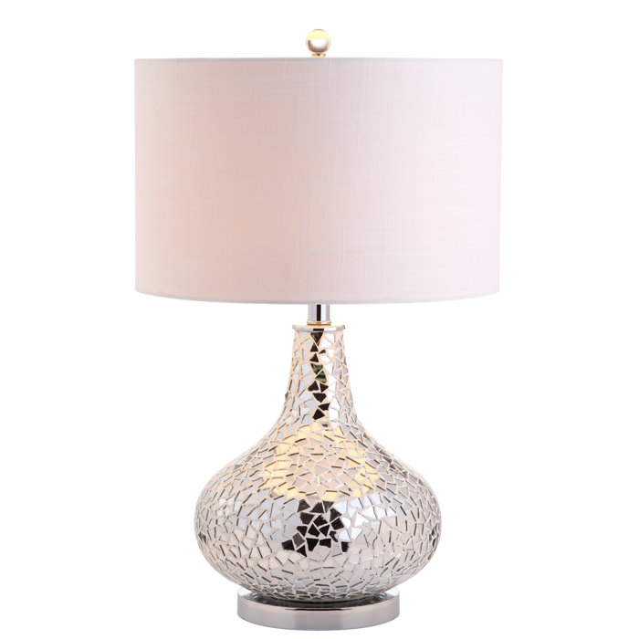Landreth Mirrored Mosaic 26 Table Lamp Landreth Mirrored Mosaic 26 Table Lamp