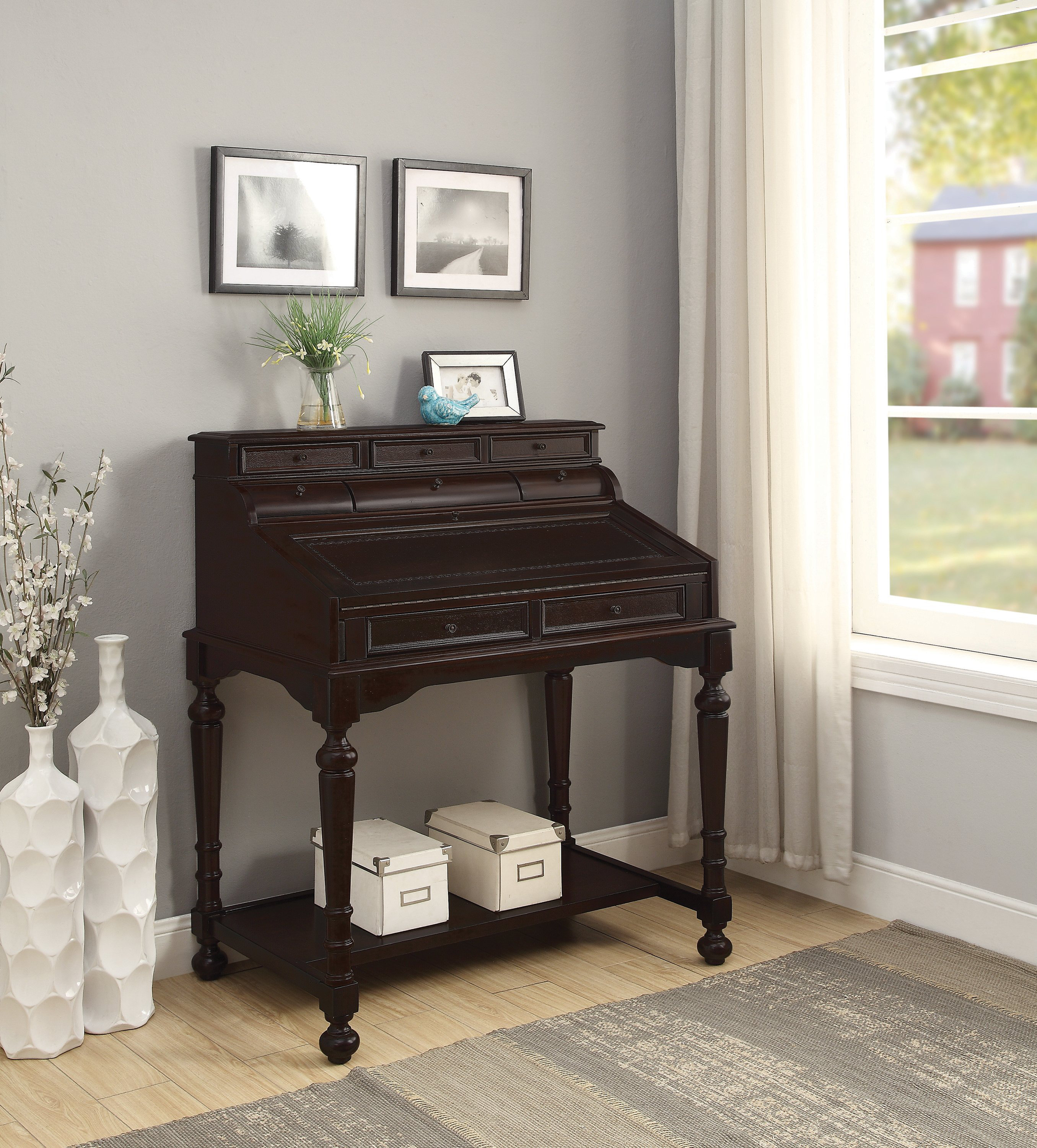 Bloomsbury Market Tymvou Secretary Desk | Wayfair