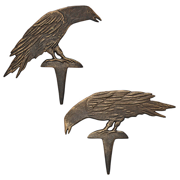 Mystic Ravens Ground 2 Piece Garden Sign Set