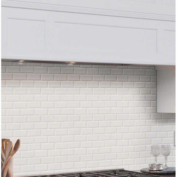 Msi Staggered Beveled 2 X 4 Porcelain Subway Tile Reviews Msi Staggered Beveled 2 X 4 Porcelain