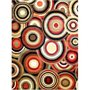 Super Belkis Red Area Rug