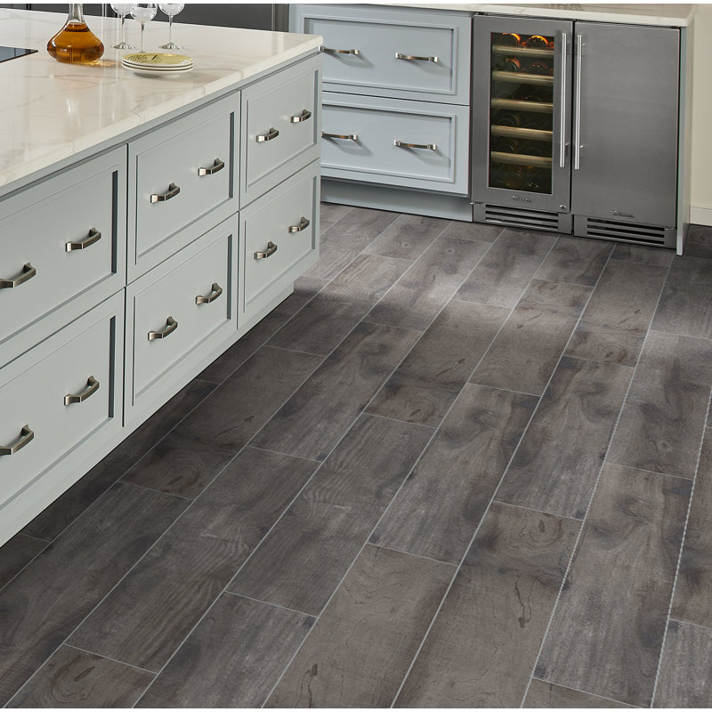 Msi Country River Mist 8 X 48 Porcelain Wood Look Tile In Gray Country River Mist 8 X 48 Porcelain Wood Look Tile