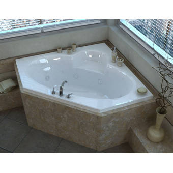 Simba Usa 80 X 60 Corner Combination Bathtub Reviews Wayfair