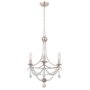 Metro 3-Light Candle-Style Chandelier