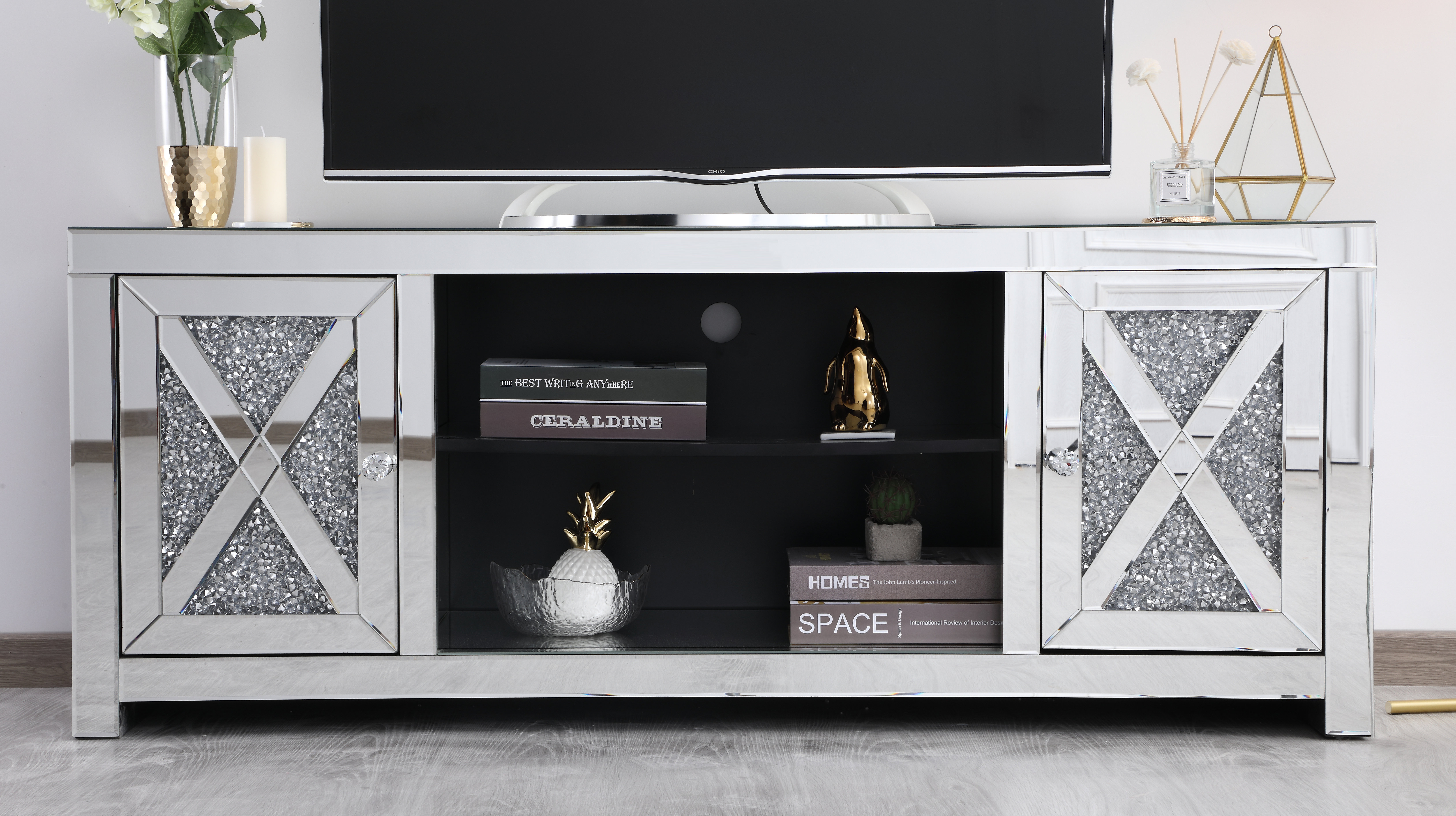 glam tv stand
