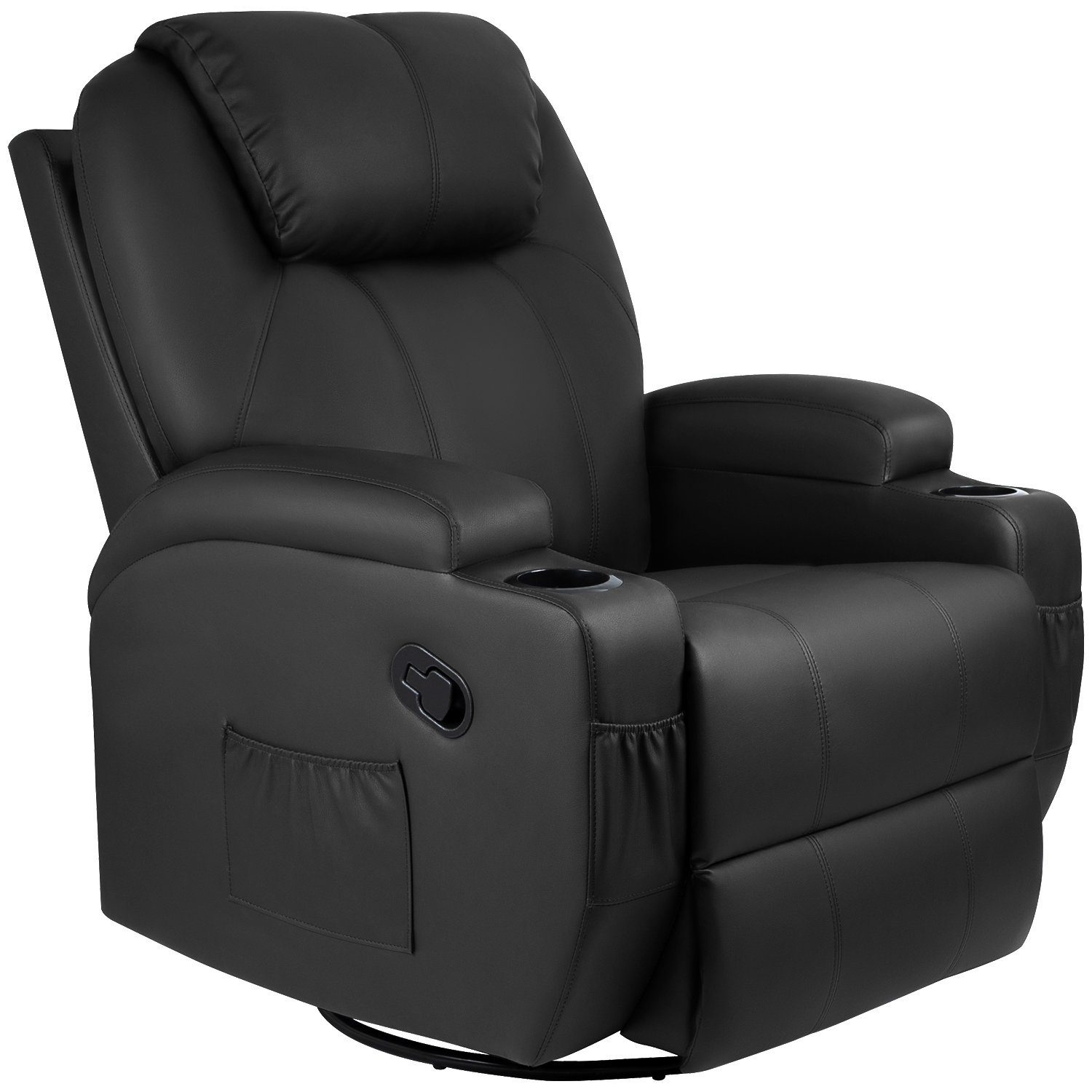 Latitude Run® Abbotts Vegan Leather Recliner & Reviews Wayfair