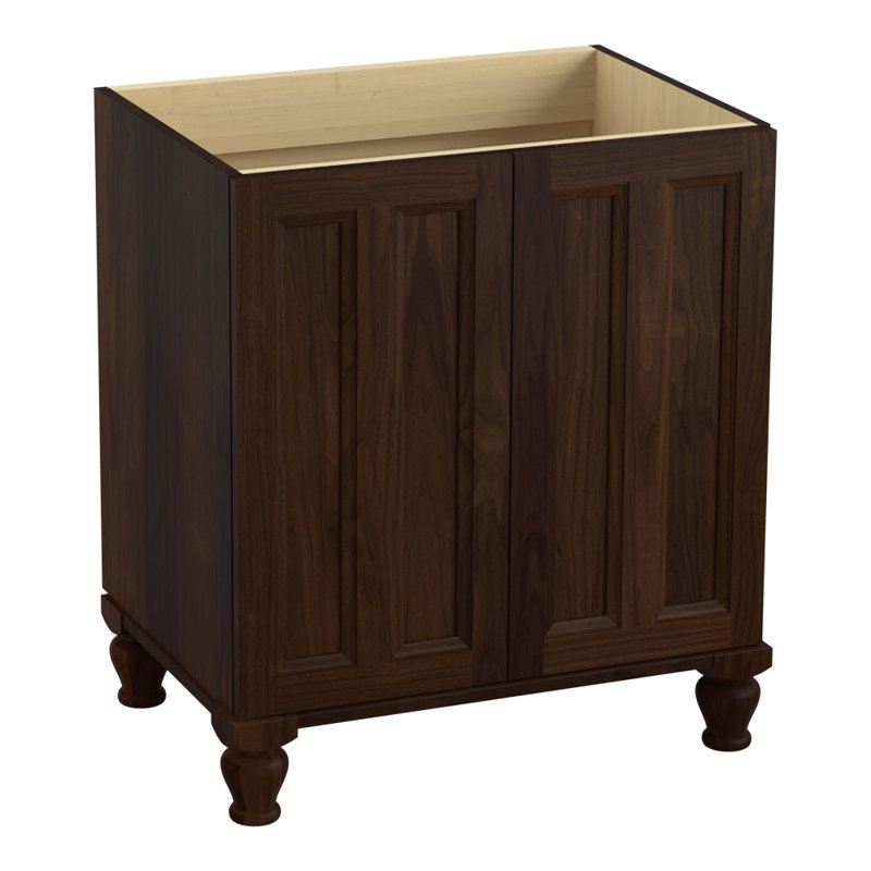 Kohler Damask 30 Vanity Base Only With Furniture Legs And 2 Vanity Base Only With Furniture Legs