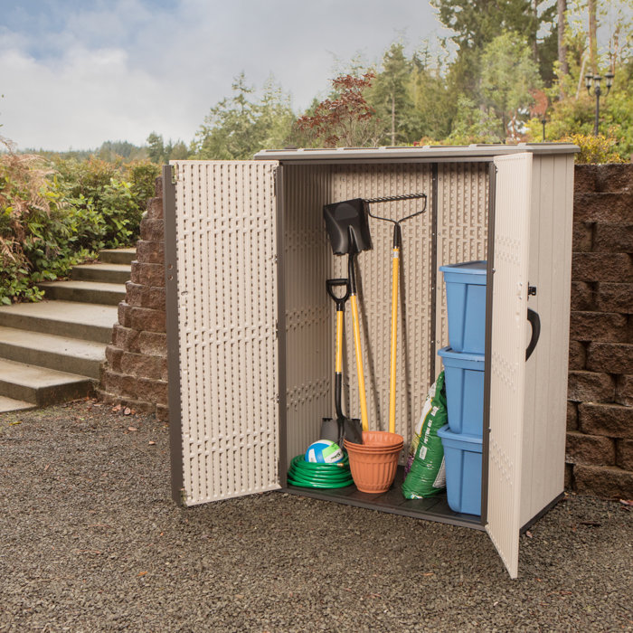 Patio Lawn Garden Storage Sheds Desert Sand Lifetime 60280 Garden Storage Sheds Desert Sand