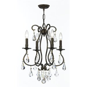 Shaughnessy Traditional 4-Light Candle-Style Chandelier