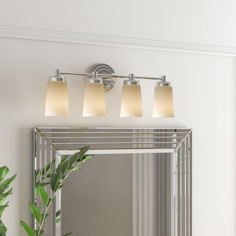 Ebern Designs Figueroa 4 Light Dimmable Vanity Light Reviews Wayfair