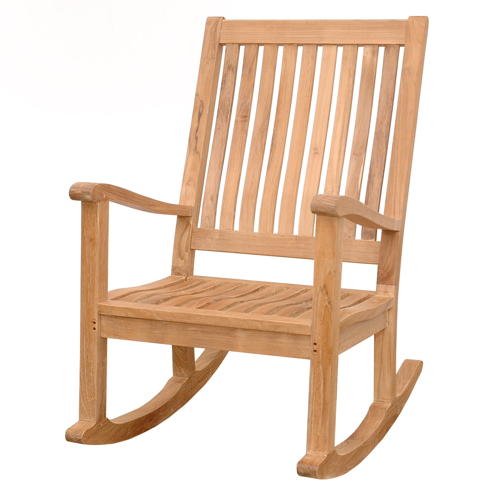 teak rocker chair