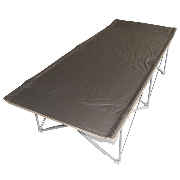 padded camping cot