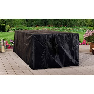 Patio Day bed Cover Round Oxford Waterproof Dustproof Daybed Garden Furniture Covers with Storage Bag for Rattan Day Bed Sofa Black 