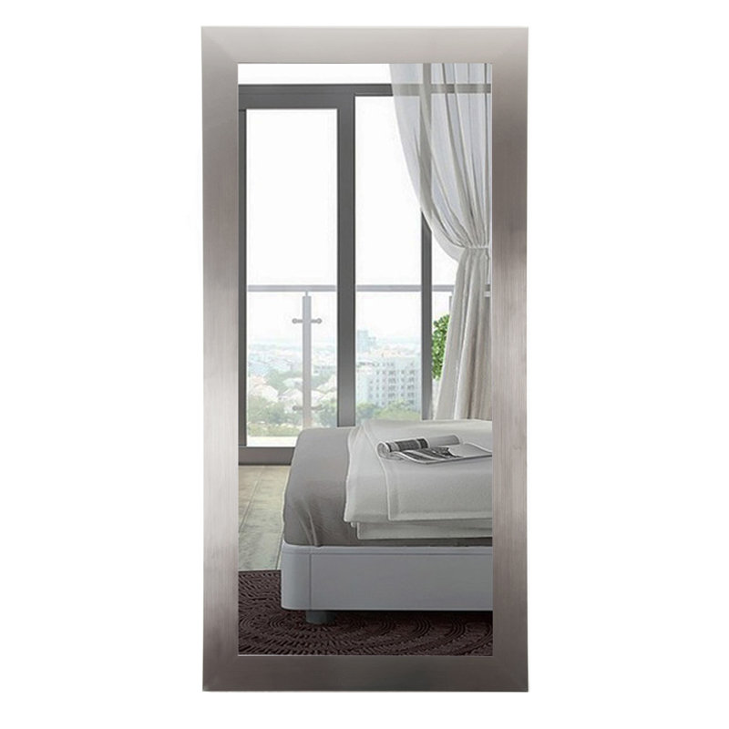 White Full Length Wall Mirror commercial value silver hotel design full length wall mirror | wayfair White Full Length Wall Mirror commercial value silver hotel design full length wall mirror | wayfair