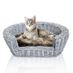 cat basket bed