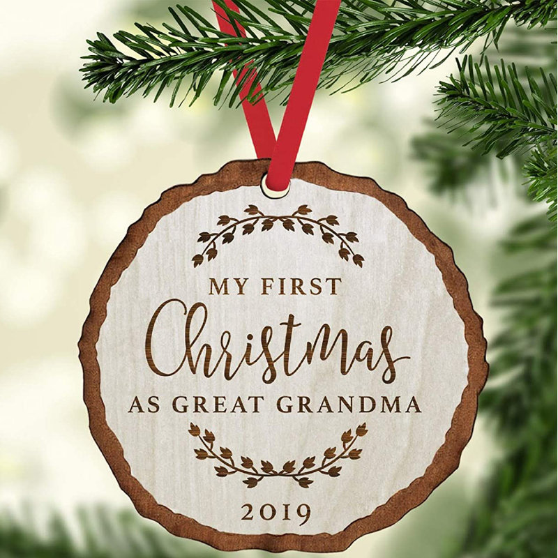 engraved first christmas ornament