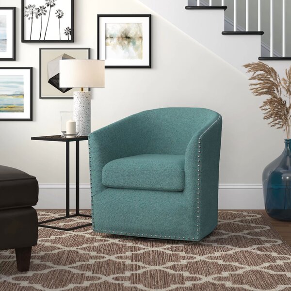 Teal Barrel Chair | Wayfair