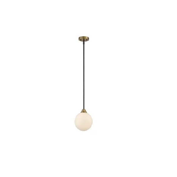 white bubble pendant light