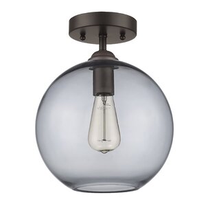 Bouvet 1-Light Semi Flush Mount