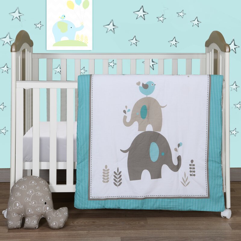 wayfair elephant baby bedding