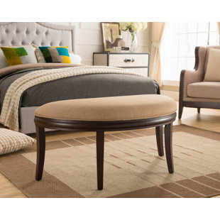 Go to store & view more images One Source Living Exeter Upholstered Bench