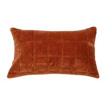 small orange pillow