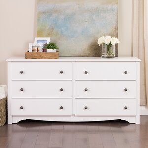 Sybil 6 Drawer Double Dresser