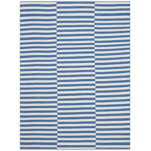 Orwell Ivory/Blue Area Rug