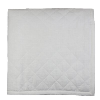 Linen Quilted Coverlet Ann Gish