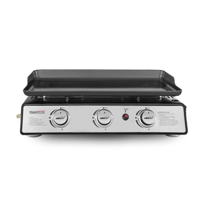 Royal Gourmet Corp 3 Burner Propane Gas Grill Reviews Wayfair