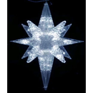Outdoor Bethlehem Star Wayfair Bethlehem Star Hanging Lighted Display