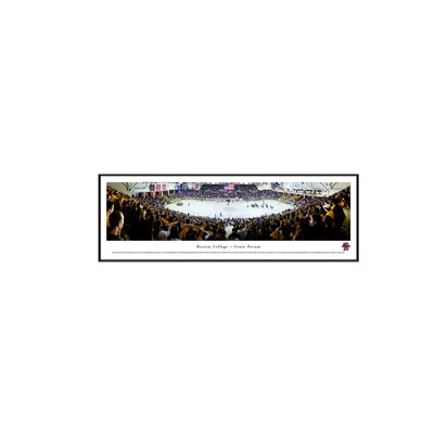 NCAA Hockey Standard Framed Photographic Print Blakeway Worldwide Panoramas Inc NCAA Team Boston College